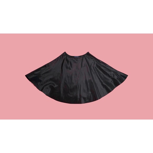 Y2K RALPH LAUREN SILK Taffeta A-Line Formal Party Circle Skirt. Small. As Is - Picture 3 of 8